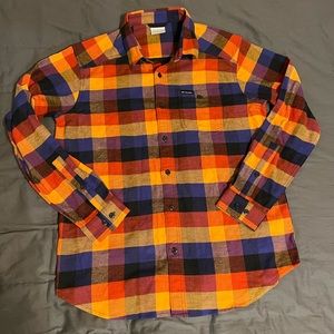 NWOT Columbia Cornell Woods flannel long sleeve shirt men’s medium